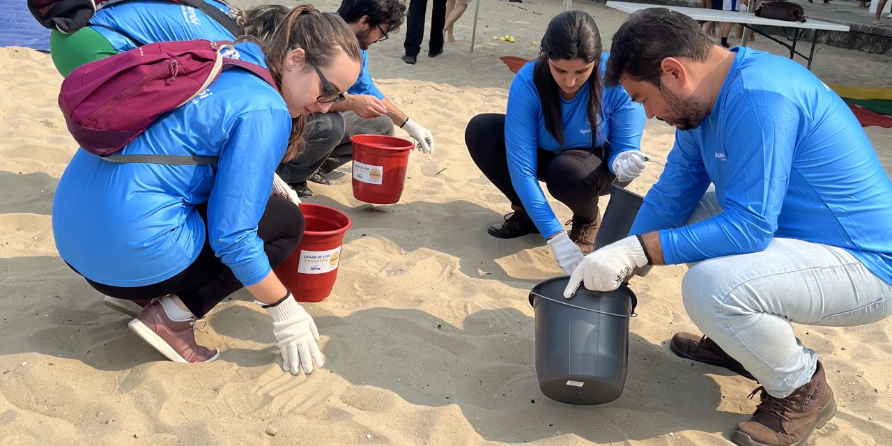 Águas de Niterói participa do Clean Up Day 2024