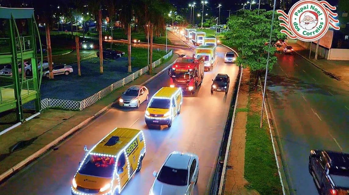 Carreata de Luz celebra os 35 anos da Campanha Papai Noel dos Correios no Rio, Niterói e Maricá