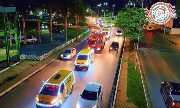 Carreata de Luz celebra os 35 anos da Campanha Papai Noel dos Correios no Rio, Niterói e Maricá