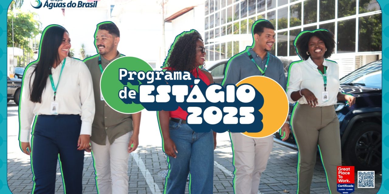 Águas de Niterói abre inscrições para o Programa de Estágio 2025