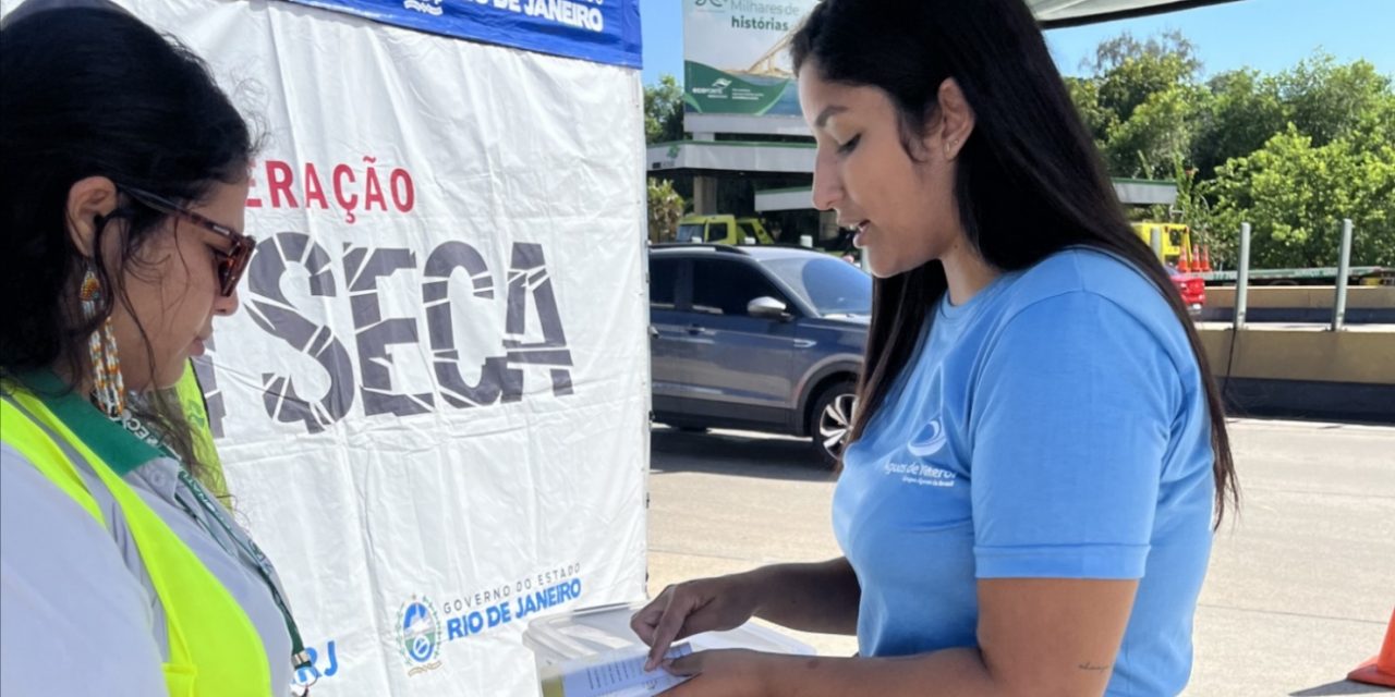 Águas de Niterói participa de ação de conscientização da Ecoponte